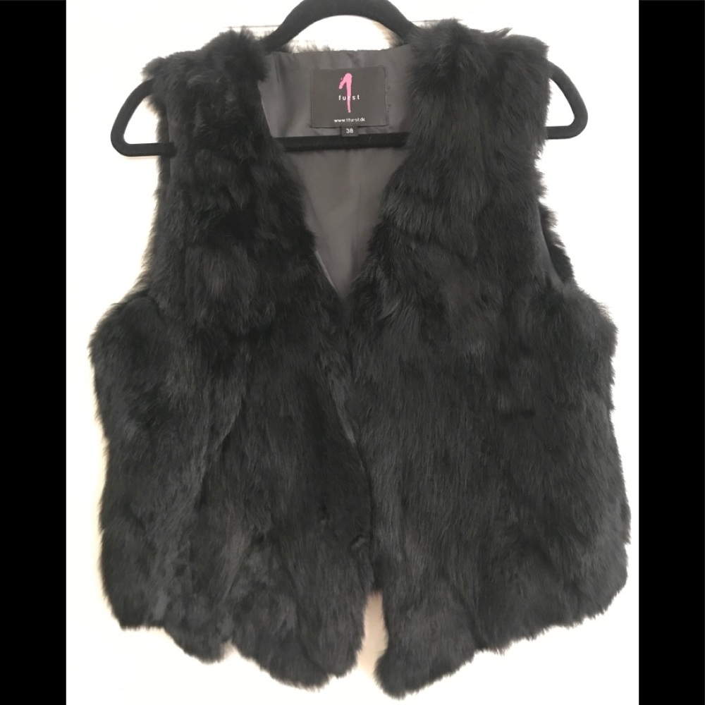 Rabbit Fur Vest